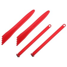 4 Pcs Canning Kits Included Magnetic Lid Lifter, Bubble Popper Bubble, Red