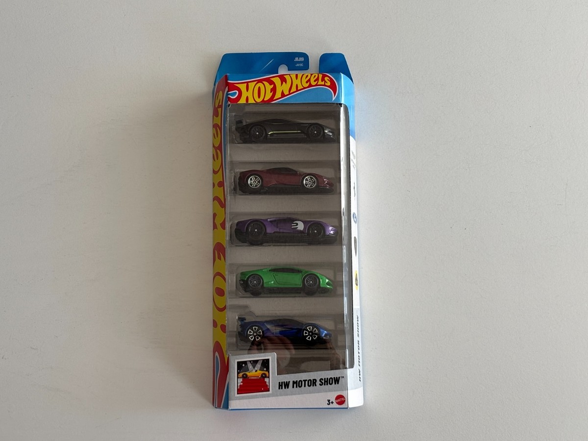Hot Wheels 2025 HW Motor Show 5 Pack JBJ89 | eBay