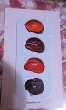 Glossier Cloud Paint Seamless Cheek Color 4-Color 1x USE Sample Card New