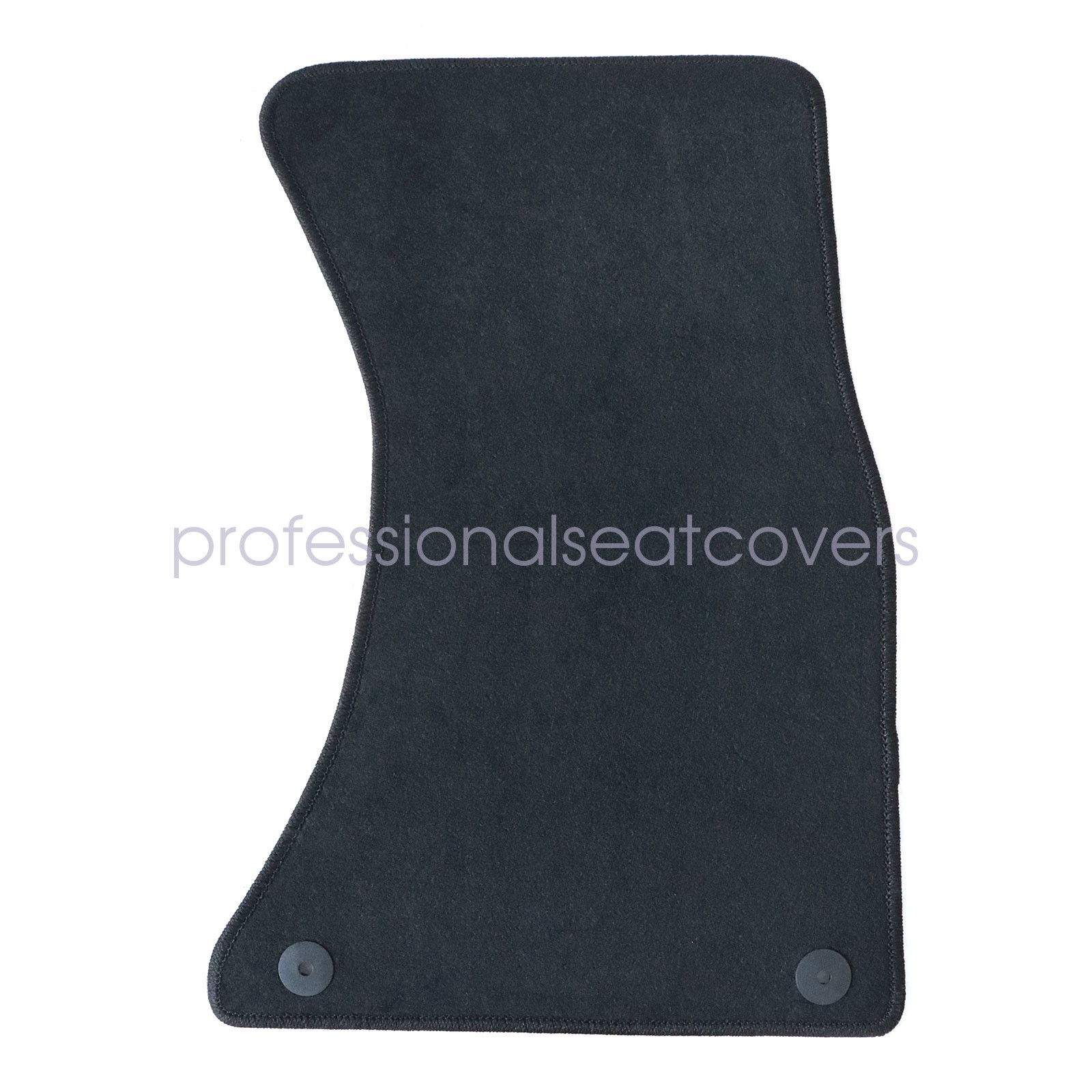 Front & Rear Floor Mats Carpet Waterproof Black Velour For 2009-2017 Audi Q5