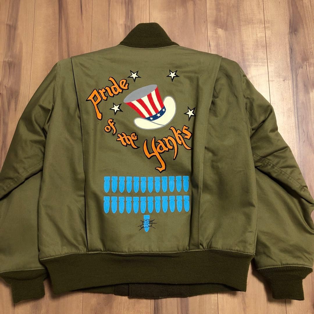 Buzz Rickson's Tanker Jacket Back Paint Yankee Sp… - image 6