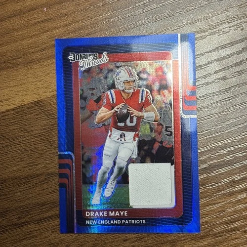 2025 Panini Donruss - Donruss Threads Drake Maye #DTH-DME (MEM)