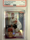 2018 Topps Chrome 1983 Refractor Rookie Shohei Ohtani Pitching Angels PSA 7