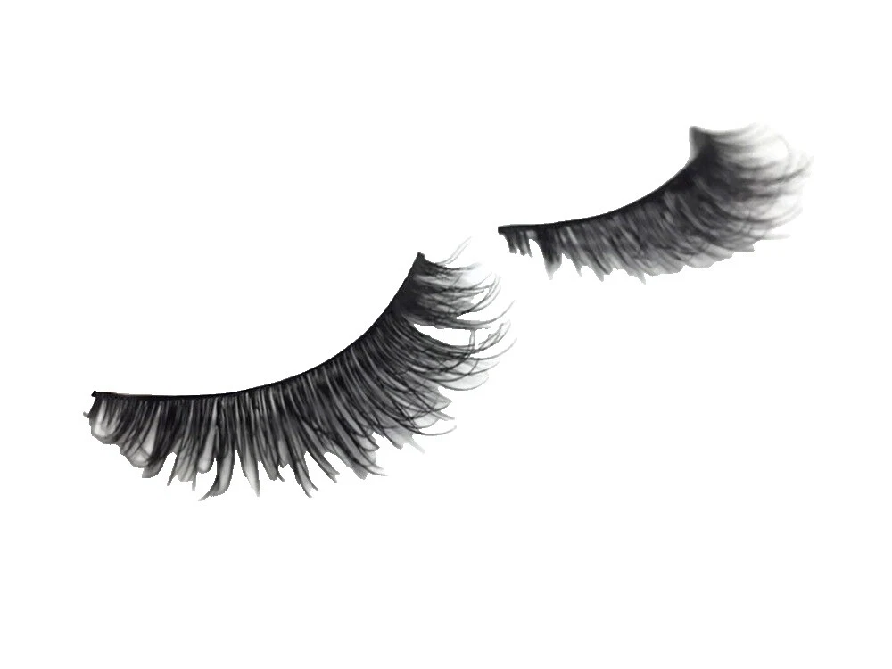 100% Pure Full Volume False Eyelashes & Adhesives