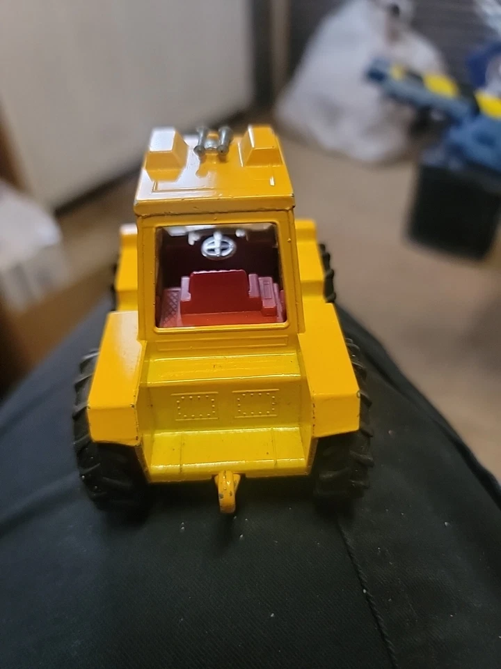 1972 Matchbox Super King Muir-Hill Tractor K-5 4” Heavy Machinery Toy England - Image 4 of 4