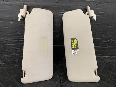 08-09 JAGUAR XKR DRIVER LEFT PASSENGER RIGHT SUN SHADE VISORS