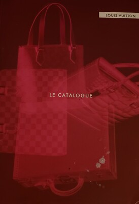 Original 2001 LOUIS VUITTON Le Catalogue 200 pgs w/price list1st Ed VG  Condition