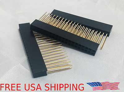 Connettore A Pila Per Rpi Connettore Femmina GPIO 40 Pin Per Raspberry Pi - Stacking, Passo 2.54mm, Per Progetti Fai Da Te Connettore GPIO Raspberry Pi - Foto 10