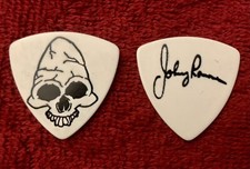 JOHNNY RAMONE Plettro chitarra personalizzato FIRMA 🔥THE RAMONES🔥1.0 GAUGE 🎸 PINHEAD