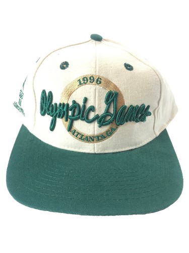 Vintage Atlanta 1996 Olympics Embroidered Straw Sun Hat with Teal Trim Vintage Atlanta 1996 The Game Olympics Women main image 2