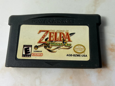 The Legend of Zelda The Minish Cap - Gameboy Advance (GBA) - Genuine Cart Only 