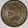 1901 Indian head penny uncirculated with great toning and mint luster