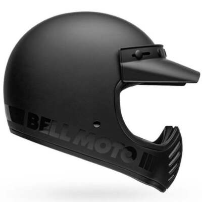 Bell Moto-3 Classic ECE 22.06 Helm schwarz matt
