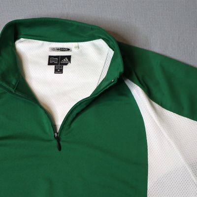 Adidas Climacool Zip Polo + Climalite Shirt Men Medium LOT X2
