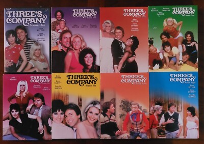 Three's Company Complete Series DVD Seasons 1-8 OOP Anchor Bay 1,2,3,4,5,6,7,8