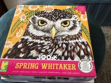 Ceaco Puzzle 300 Piece Jigsaw Spring Whitaker Owl Maureen CERTIFIED COMPLETE