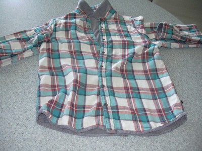 Chemise Flanelle à Carreaux Pepe Jeans London Taille 10 Ans - Marine/Bleu/Rouge - Occasion Très Bon État