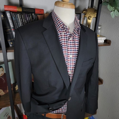 Hugo Boss Men's Sport Coat Blazer Two Button GUABELLO Dieselstrasse12 Size 42S - Picture 12 of 24