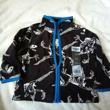 Infant's NWT Dinosaur zip up Fleece. OshKosh size 6 months