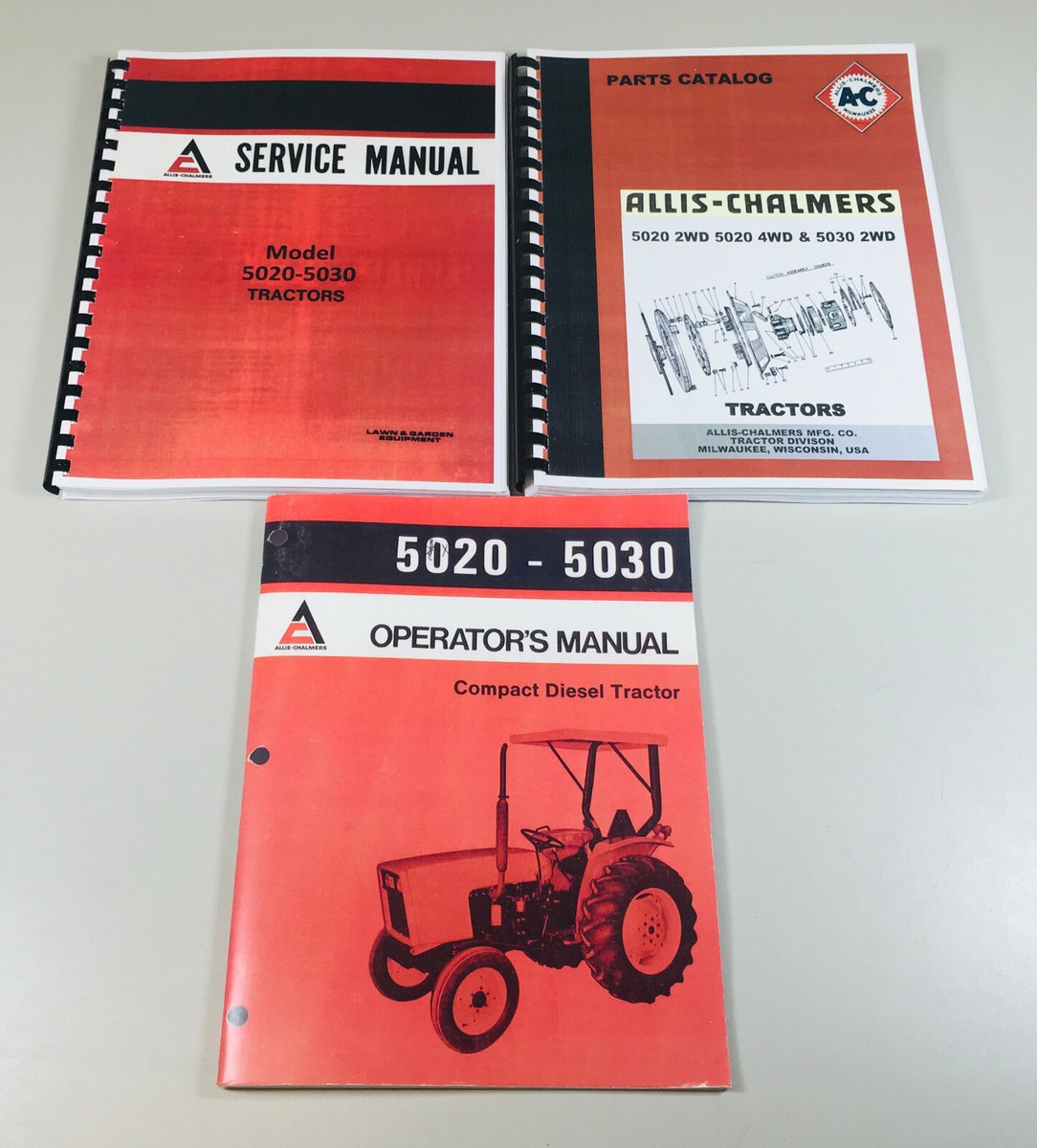 Allis Chalmers 5040 Diesel Tractor Service Repair Manual – Factory Shop Book
