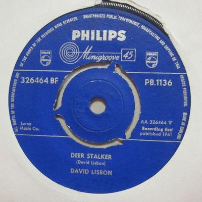 David Lisbon(7'' Vinyl 1st Issue)Deer Stalker / Almost Grown Up-UK-Ex/Ex
