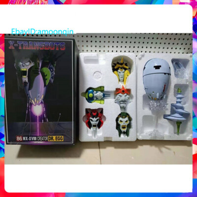 トランスフォーマー クインテッサ星人風 DR.EGG x-transbots MX-18 Dr. Egg | XTransbots 3rd Party MP-Scale Figure | TFSource