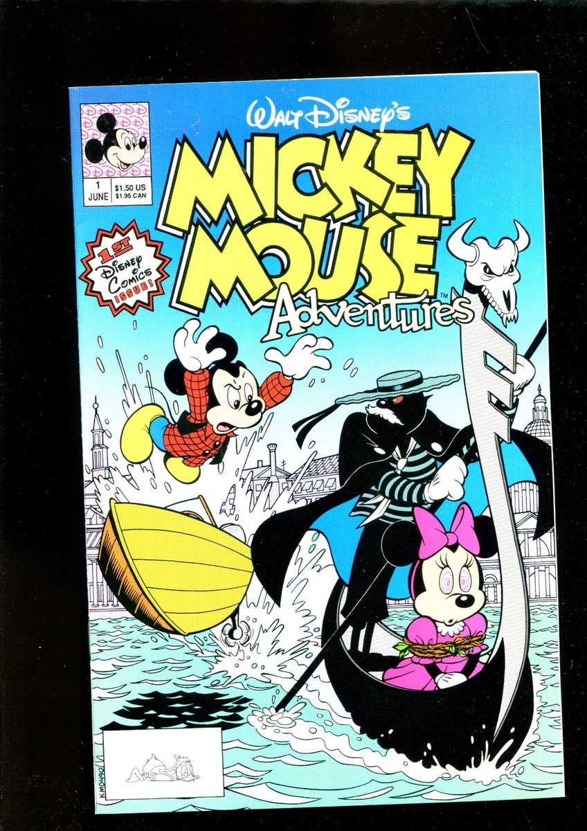 MICKEY MOUSE ADVENTURES 1 (9.4) 1ST DISNEY COMICS (b012) | eBay