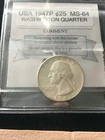 1947 P  USA, Washington 1/4 Dollar, ¢25 Cent