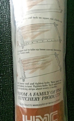 FLEX-LAP SCROLL FRAME 9" x 24" #7600 NEEDLEWORK PRODUCTS HMC HANDCRAFTERS MFG CO - Picture 6 of 11