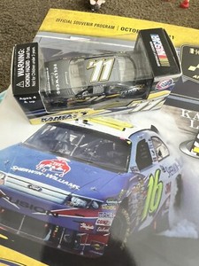 NASCAR 2011 Hollywood casino Kansas Speedway program and 1/64 scale car