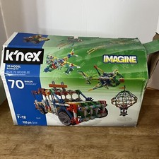 K'nex Imagine - Grúa De Construcción Con Motor, Juego De Construcción, 817 Piezas, +9 Años (Ref. 41329