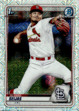 2020 Bowman Chrome Prospects Mojo #BCP-60 Alvaro Seijas CARDINALS