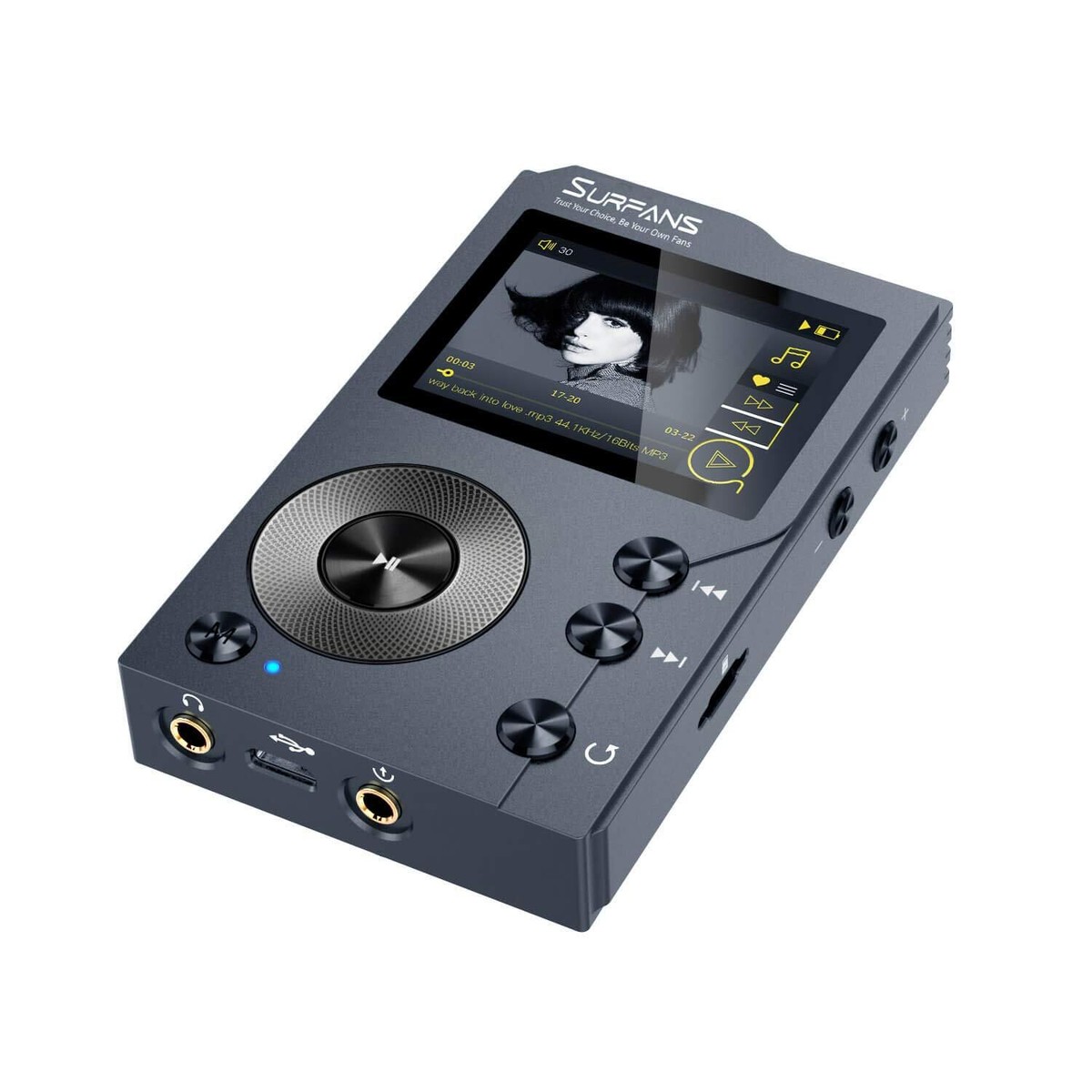 SURFANS F20 HiFi オーディオ MP3プレーヤー Buy Lossless Digital Music Player & Mp3 with High Resolution