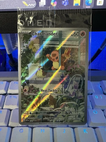 Charmander ,Obsidian Flames 044, Scarlet & Violet Sealed Mint Possible 10