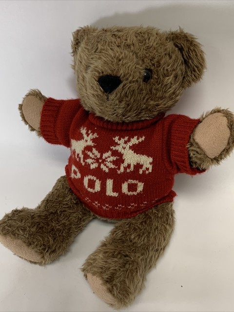 polo teddy bear stuffed animal