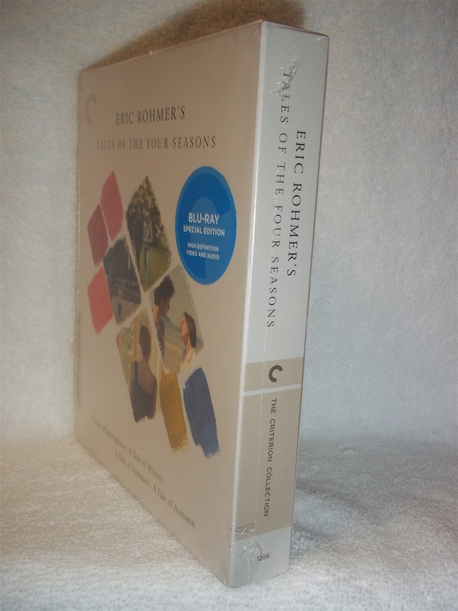 Tales Of The Four Seasons (Blu-ray, 2024, CRITERION, 4-DISC) NEW