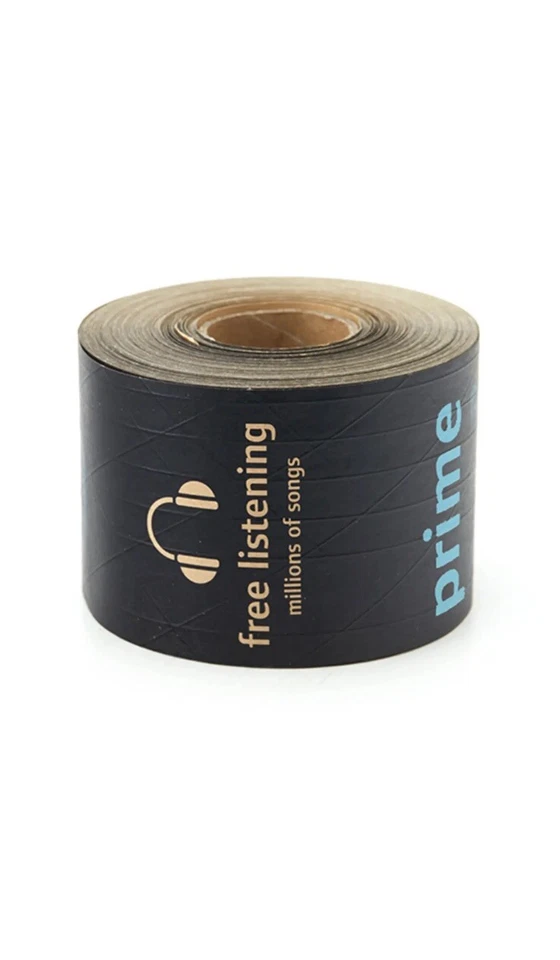 4 ROLLS! 3 Inch X 164 Ft Kraft Tape Amazon Prime Self Adhesive Ships From USA - Image 3 of 4
