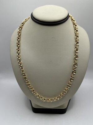 14k Yellow Gold Tiffany Vintage Necklace 16