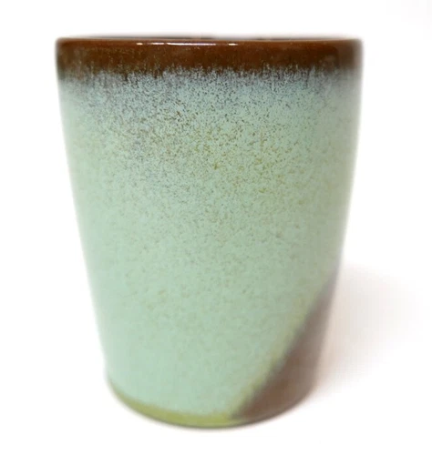 Beautiful MCM Frankoma Prairie Green Pottery - Tea Tumbler 5L