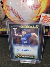 2024 Topps Chrome - Rookie Autographs #RA-JM James McArthur RC