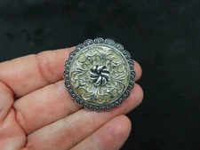 Vintage 1950's W. Germany Filigree Scarf Clip