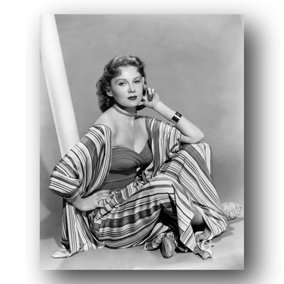 Rhonda Fleming Photo 8x10 Portrait Classic Hollywood Actress-19