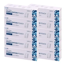 2000(10 boxes)2.75"x9" Dental Self Seal Sterilization Pouches,Dental Tattoo Nail