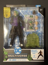 Mcfarlane DC  The Joker  The Dark Knight Trilogy  Gold Label Jokerized