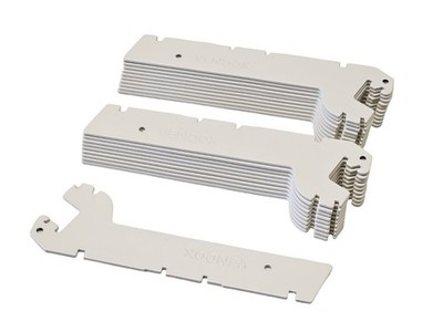 NEU 10x Konsolenpaar T20cm cremeweiß Regal Konsolen für Eden Tegometall ITAB*