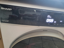 Sharp ES-NFL214CWDA 12kg 1400RPM Front Load Freestanding Washing Machine