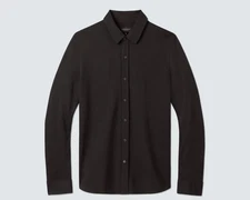 *NWT*Unbound Merino Long Sleeve Button Up Shirt Men’s Size XL Merino Wool -Black