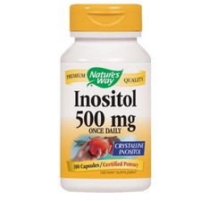Inositol 100 Caps 500 mg by Nature's Way