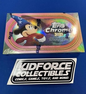 2025 Topps Chrome Disney Hobby Box | eBay