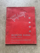 Vintage Manual Triplett VOM Model 630